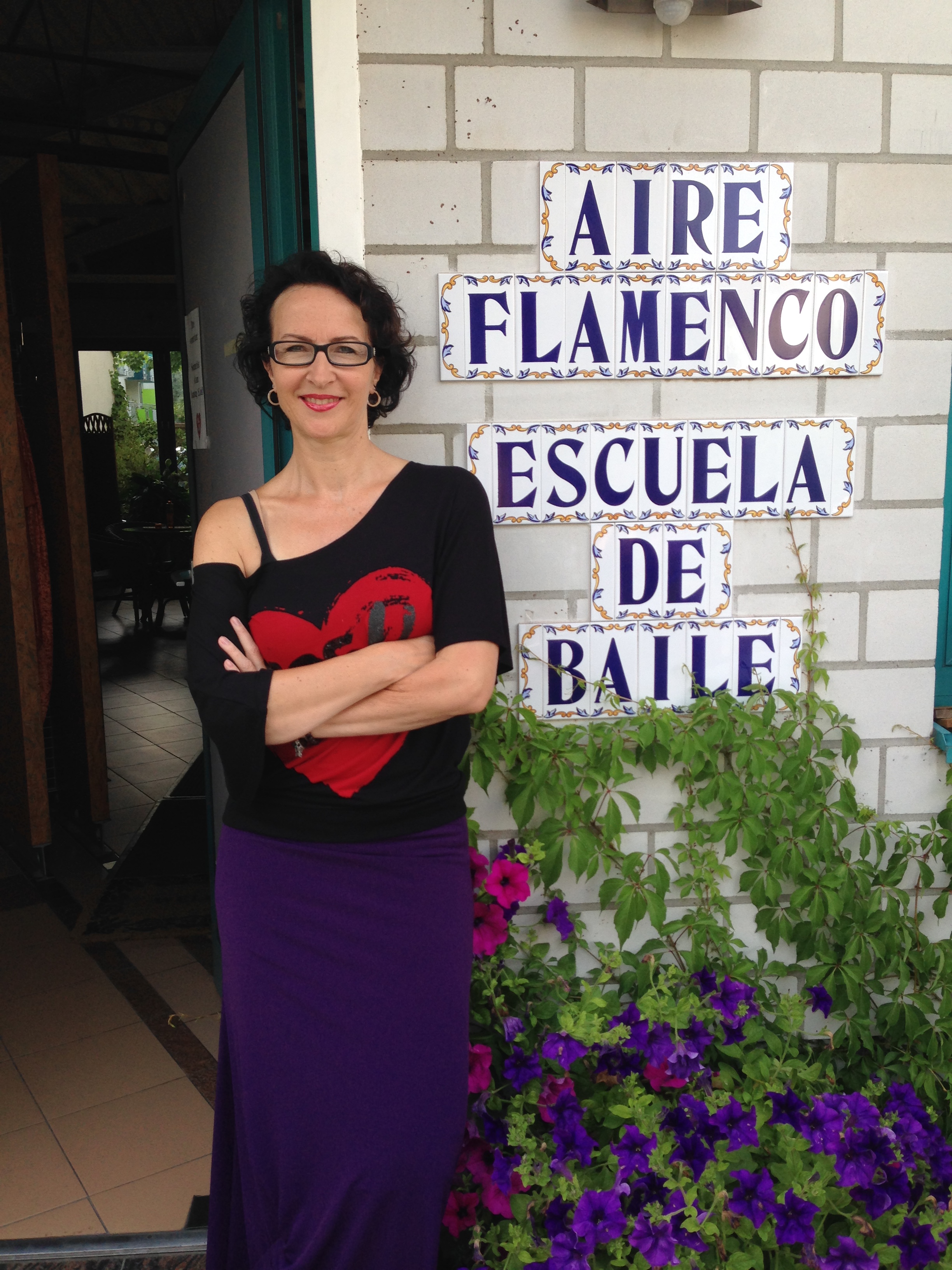 Andrea Gruener Flamenco und Yoga